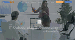 Desktop Screenshot of paraminfo.com